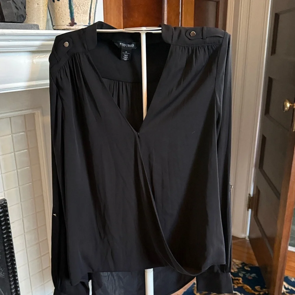 White House Black Market chic black